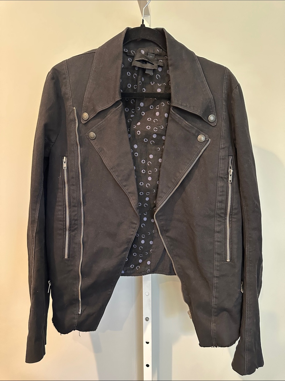 Diesel Black Gold Label Moto jacket Size Medium